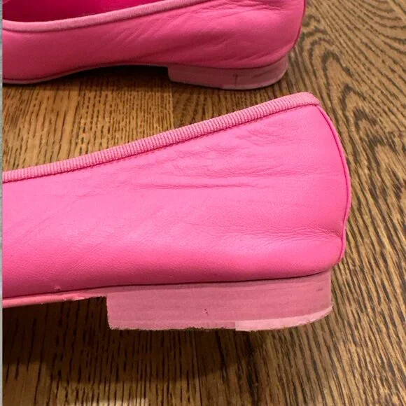 Extremely RARE Pink Lambskin Chanel Ballerina Size 38.5 - Picture 5 of 8